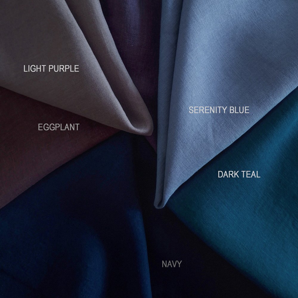 High density natural material linen fabric for spring and summer clothing with high performance