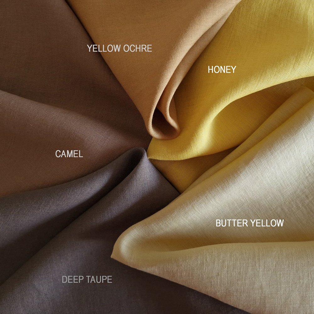 High density natural material linen fabric for spring and summer clothing with high performance