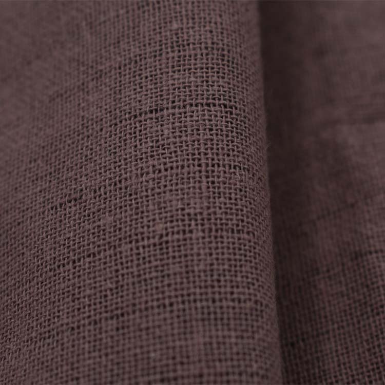 China manufacturer wholesale double layer cotton and linen striped yarn dyeing fabric textile raw material fabric for clothes