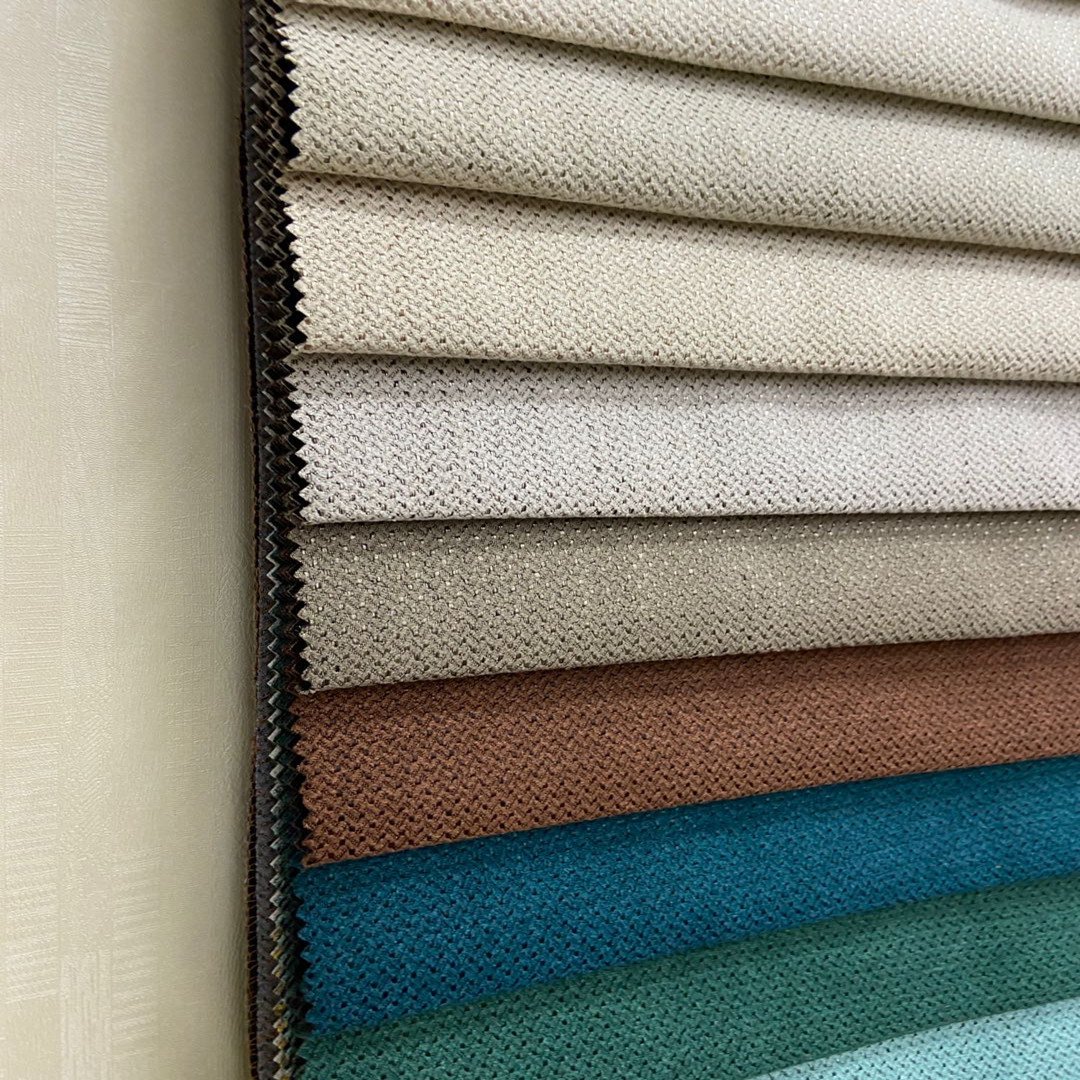 EN-159 stellar 100% polyester fabric heavy weight imitation linen fabric home textile fabric for sofa