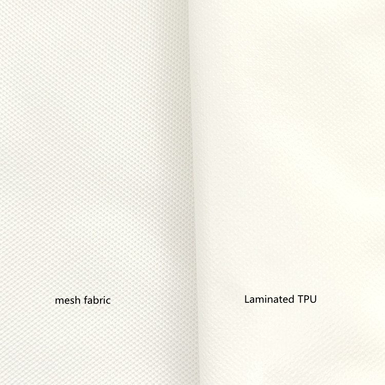 100% Polyester 130gsm Waterproof/Anti Fouling/Breathable Mesh Laminated TPU Fabric for Pillow Case/Mattress Protector