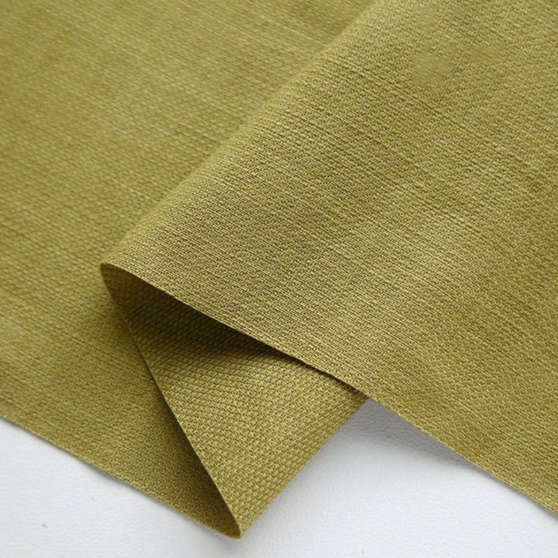 Natural soft breathable durable women lightweight dress clothing shirting viscose linen honeycomb woven fabric material for set