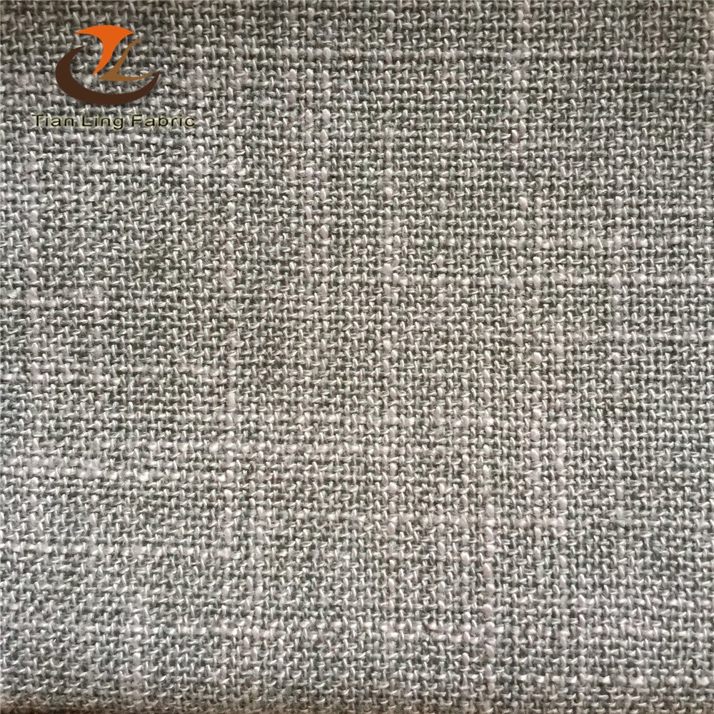 21s and 32s 100% linen fabric, polyester linen fabric