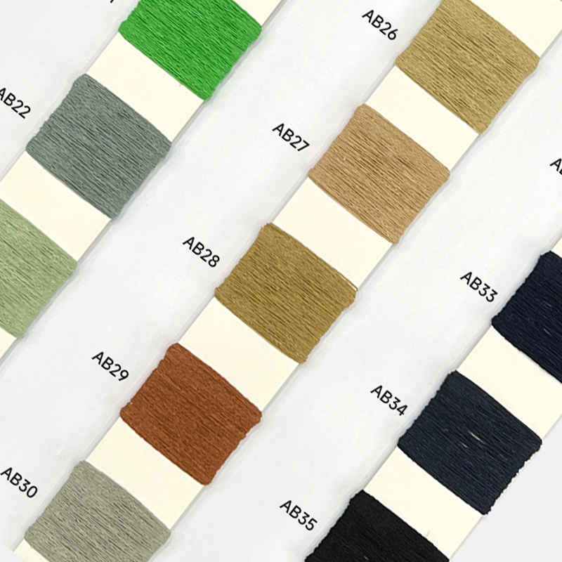QIANJIN High Quality And Cheap Price Dyed linen Hemp Yarn Blended linen Yarn