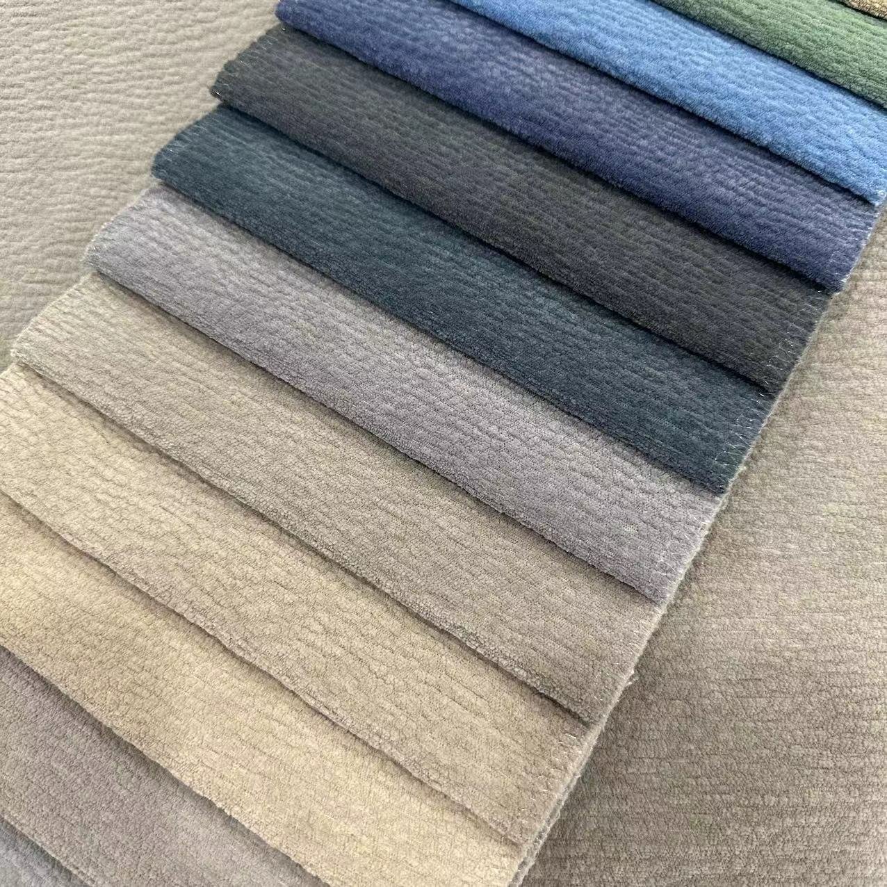 JC62315- polyester home textile sofa fabric for plain Comfortable Warm Upholstery Pillow linen curtain fabrics For Home