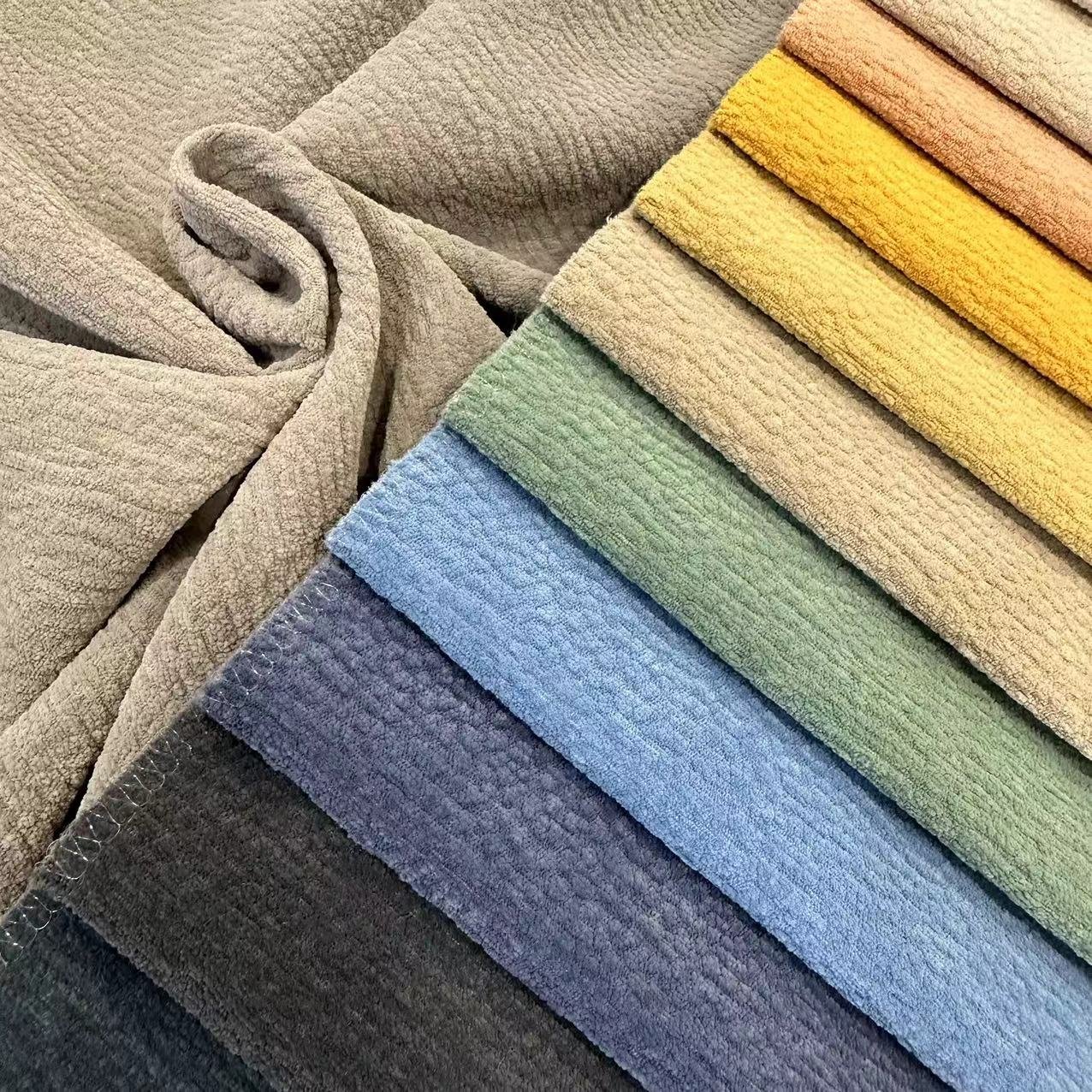 JC62315- polyester home textile sofa fabric for plain Comfortable Warm Upholstery Pillow linen curtain fabrics For Home
