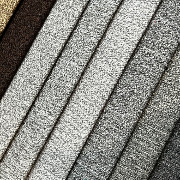 Cheap Upholstery Fabric Polyester Textile Fabric Feels Like Linen 100% Polyester Linen Look Fabric Sublimation French Faux Linen