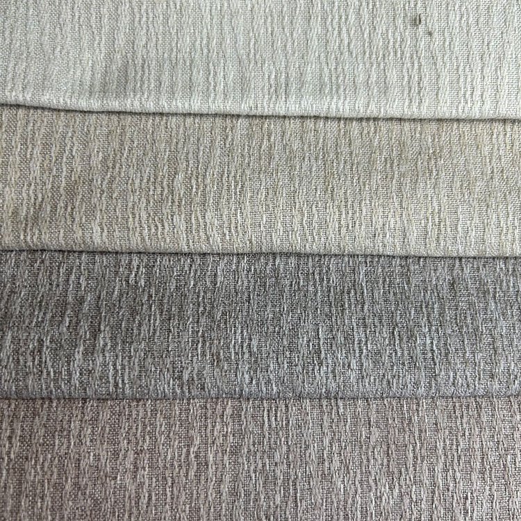 Home Deco cloth material fabric linen look wide heavy linen sofa fabrics