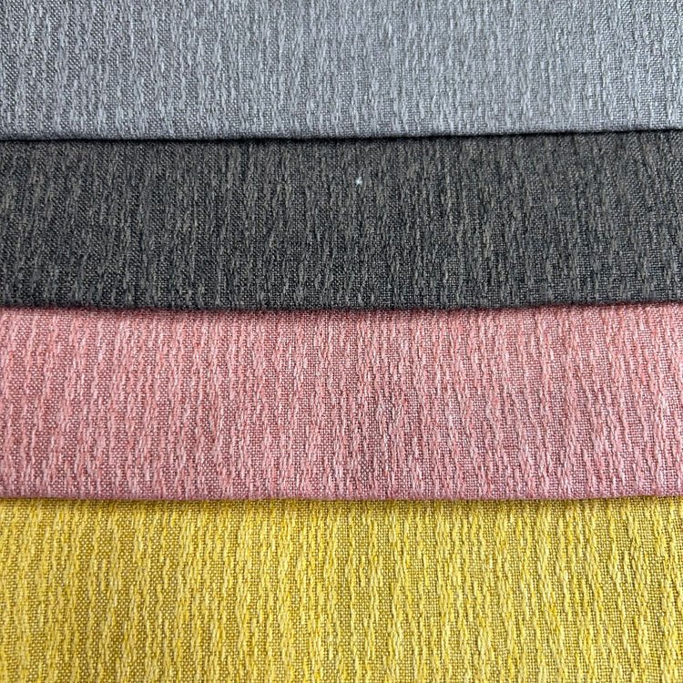 Home Deco cloth material fabric linen look wide heavy linen sofa fabrics