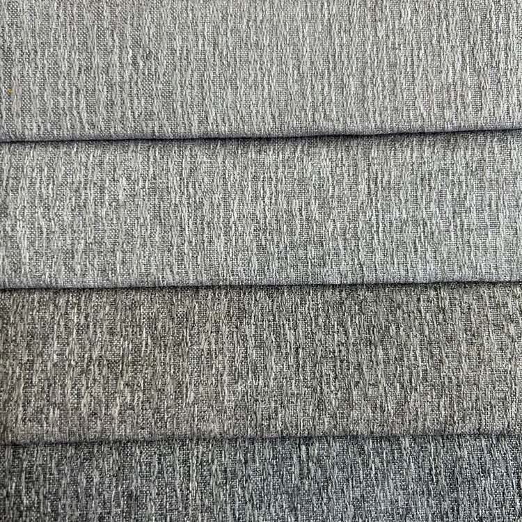 Home Deco cloth material fabric linen look wide heavy linen sofa fabrics