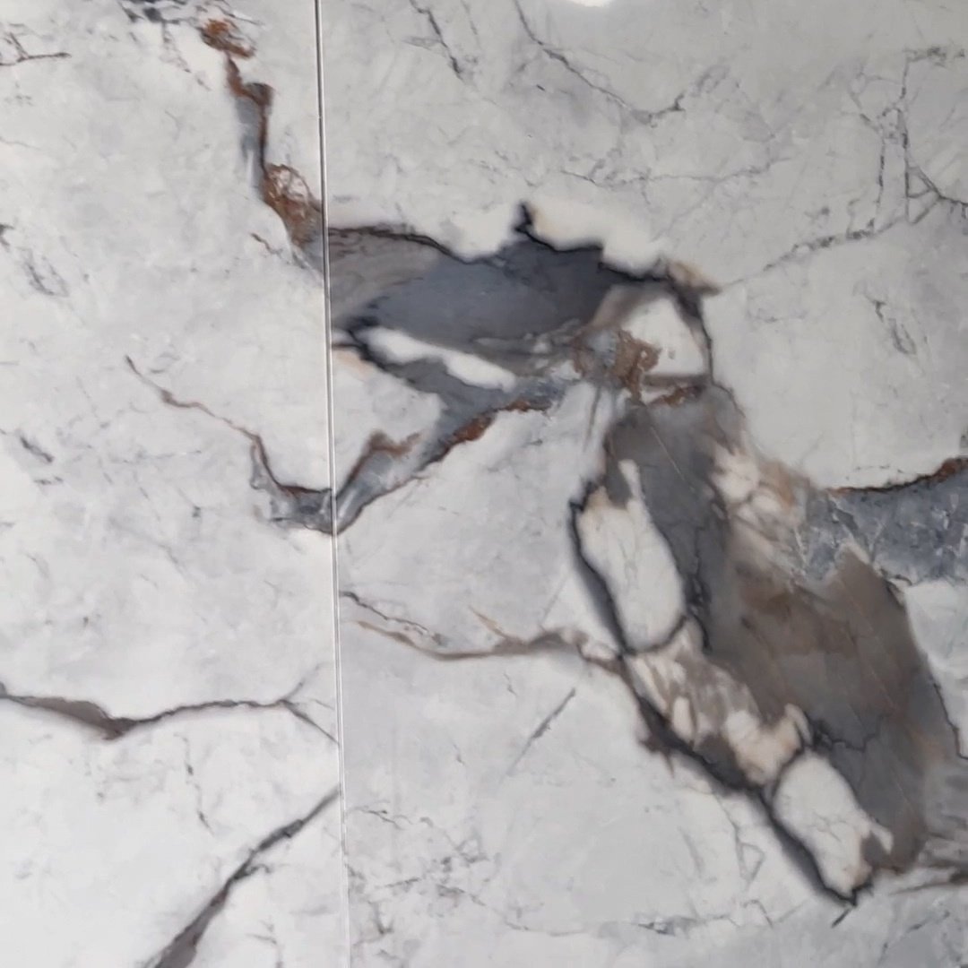 1.2m Carbon Rock Board Eco-friendly High Glossy Marble Seamless Flexible Bamboo Fiber Wall Sheet for Interior Decoration