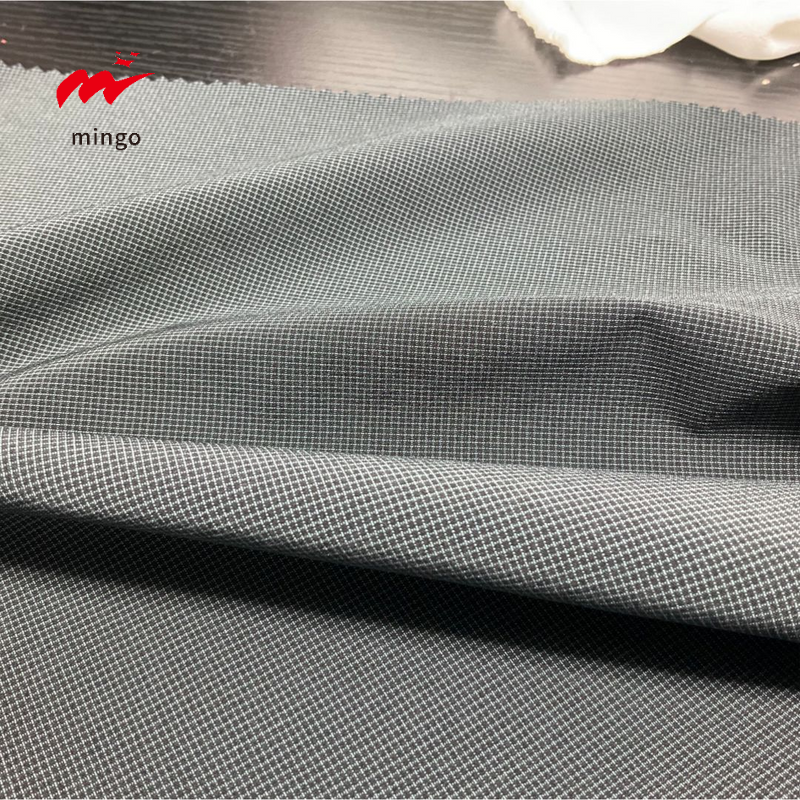 Nylon 4 Way Stretch BLENDED FABRIC Fabric double layer Polyester Stretch woven 4 Way Stretch fabric