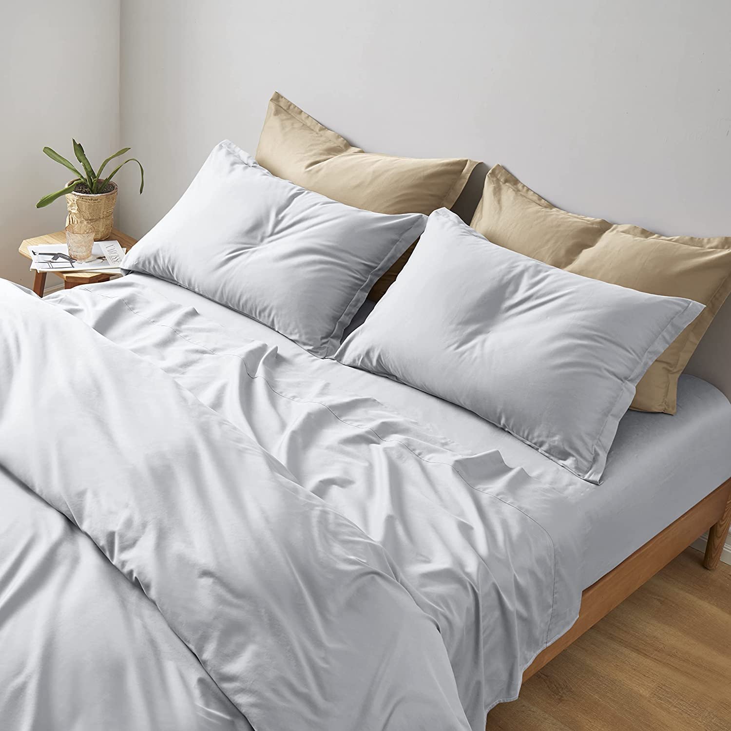 1200TC luxury customized 100% cotton bed sheets sets, bedding linens for hotel and home use