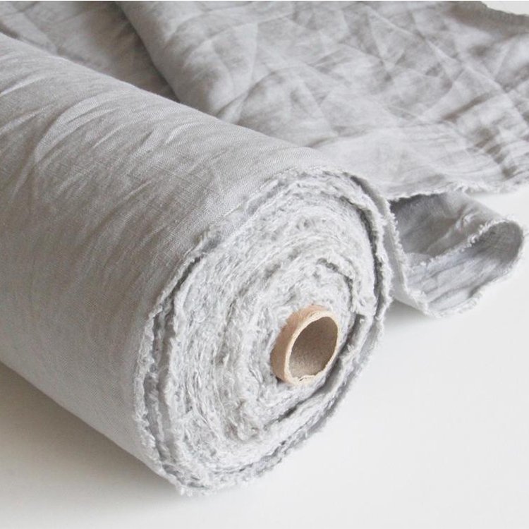 OEKO TEX washed soft french high quality garment pure material wholesale 100% linen fabric wholesale