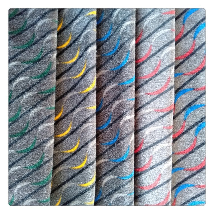 200 D Plain Woven 100% Polyester Super Soft Flocking Textile Furniture Velour Fabric for auto