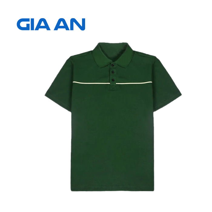 Customizable Men's Cotton Polo Shirt Sunscreen Linen Fabric with Spandex Printed Style Customizable Polo