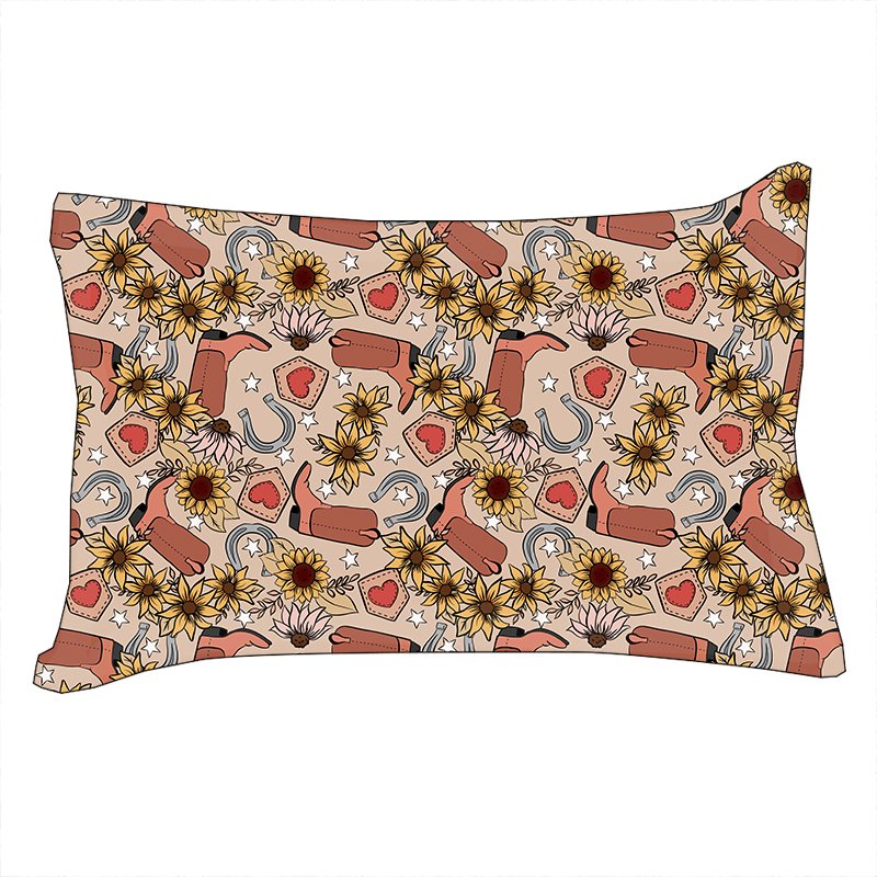 Welcome Custom Comfortable Adult Children's Pillowcase Low MOQ Rectangular Pillowcase Fabric Many Materials to Choose from