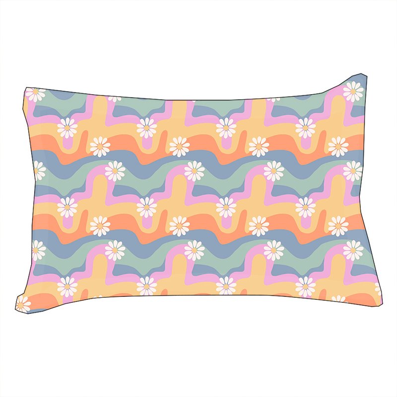 Welcome Custom Comfortable Adult Children's Pillowcase Low MOQ Rectangular Pillowcase Fabric Many Materials to Choose from