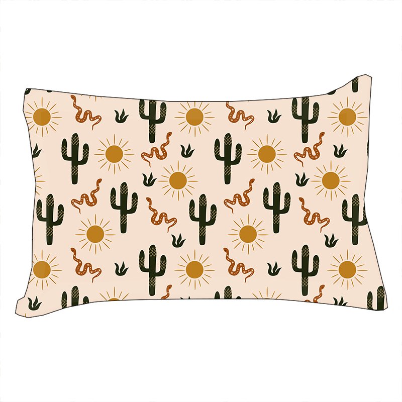 Welcome Custom Comfortable Adult Children's Pillowcase Low MOQ Rectangular Pillowcase Fabric Many Materials to Choose from