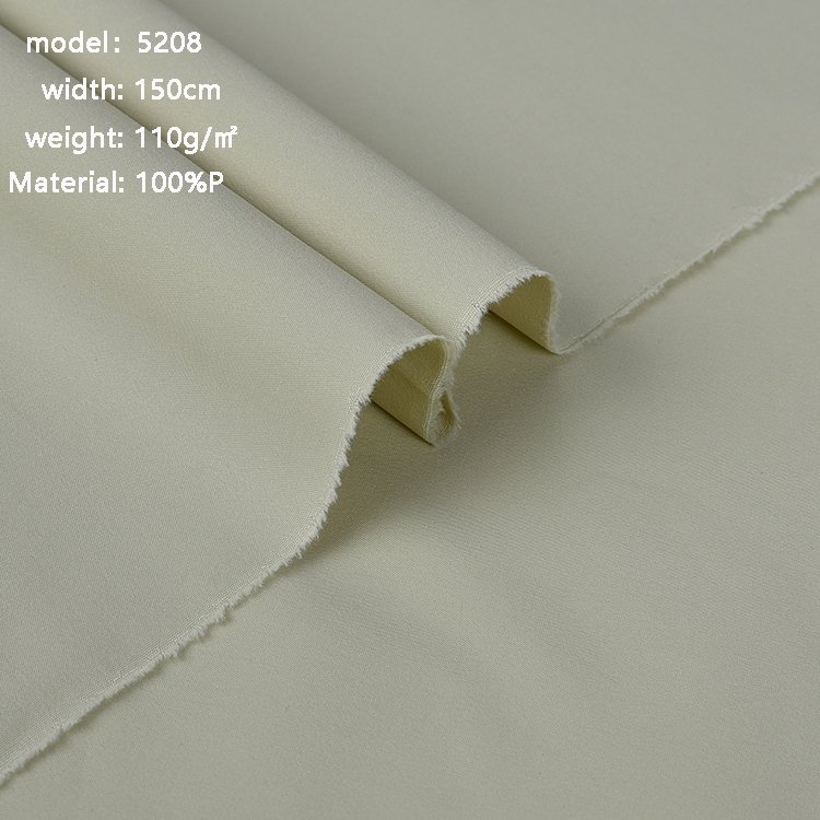 polyester plain fabric wholesale summer 110gsm woven 100% polyester fabrics manufacturing textile fabric for dresses