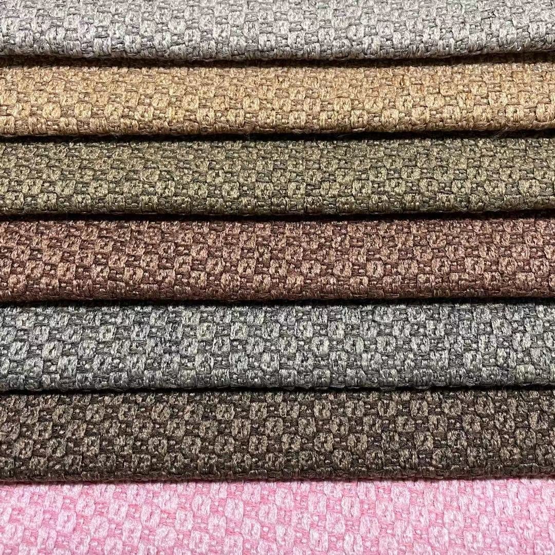 high quality home textile linen fabric sofa upholstery for furniture