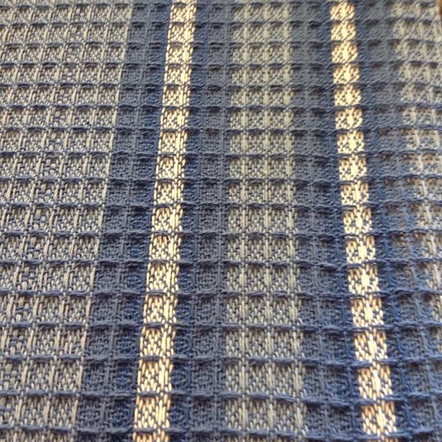 Luxury 100% Cotton Waffle Fabric Bath Linen Material Combed Yarn Type Custom Made Waffle Manufactured In India Sustainable