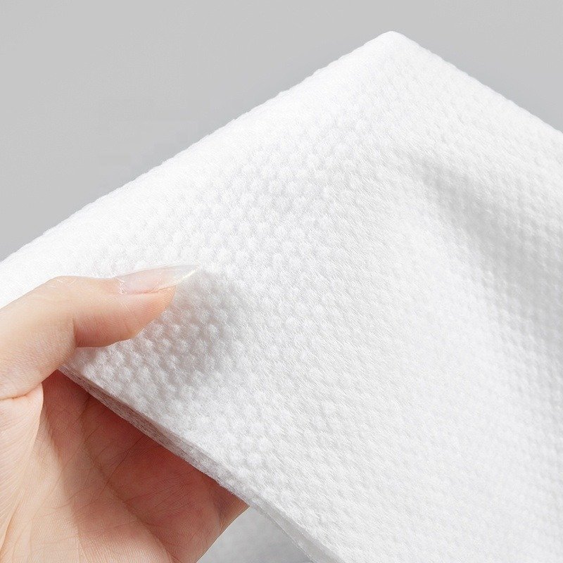 Dot Pattern Spunlace Nonwoven Fabric Roll for Washcloth Wet Wipes