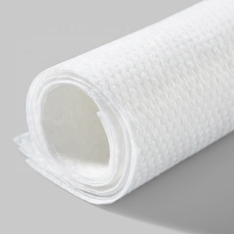 Dot Pattern Spunlace Nonwoven Fabric Roll for Washcloth Wet Wipes