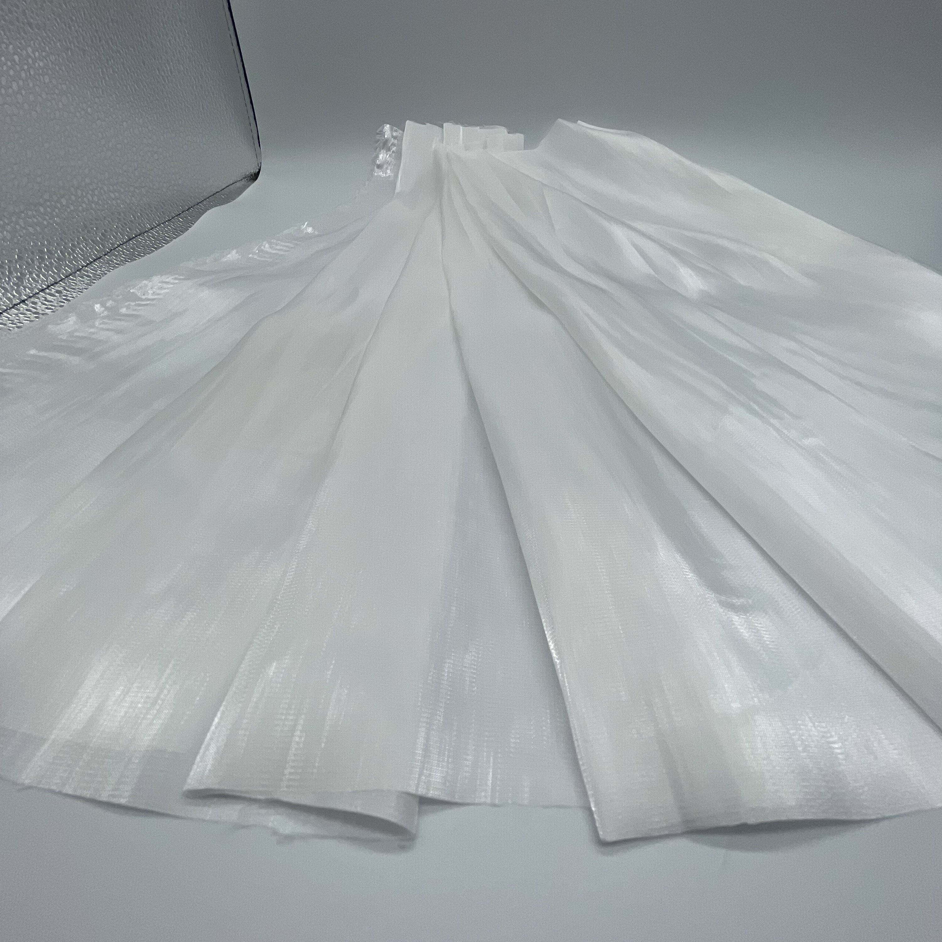 New Glitter satin design comfortable woven 100%Recycled crepe polyester crinkle crepe chiffon fabric for dress scarf
