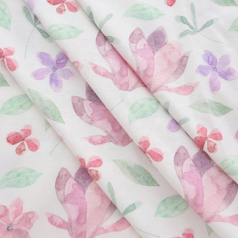 Extra Soft Girls/Women Summer Sleepwear Sets 95% Bamboo 5% Spandex Short Sleeve Tops and Short Pants Mommy Pajamas