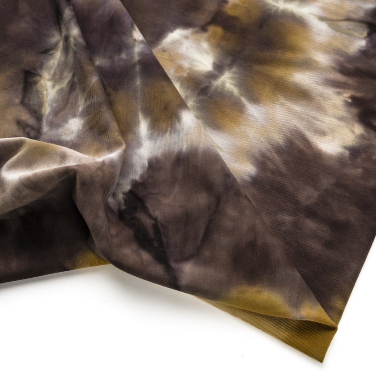 Wholesale Tie dye Bamboo spandex Organic Knitted Fabric