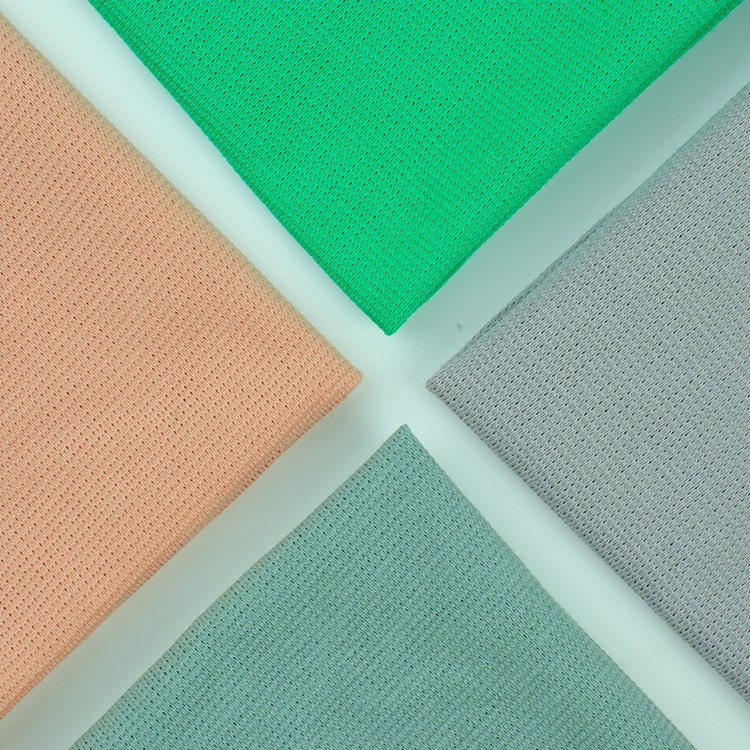 Factory Hot Sale 100% Polyester Waffle Pique Moisture Wicking Coolmax 180gsm Solid Fabric Textile Knitted for T-shirt Golf shirt