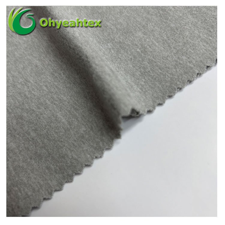 Eco-friendly And Breathable 89%Recycled Polyester 11%Elastane Fabric For Activewear
