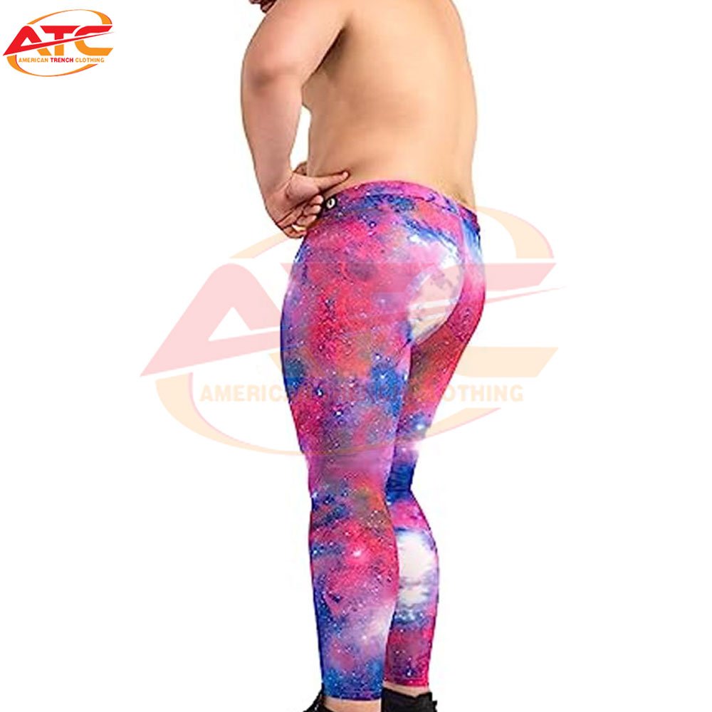 Hot Selling Men's Sportswear Breathable Cotton Fitness Leggings Gym Running Shirt Wholesale Price Sublimation Tights Clothing
