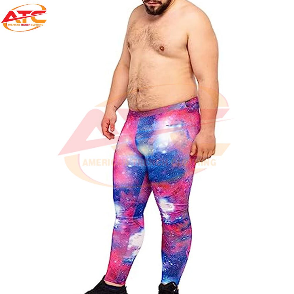 Hot Selling Men's Sportswear Breathable Cotton Fitness Leggings Gym Running Shirt Wholesale Price Sublimation Tights Clothing