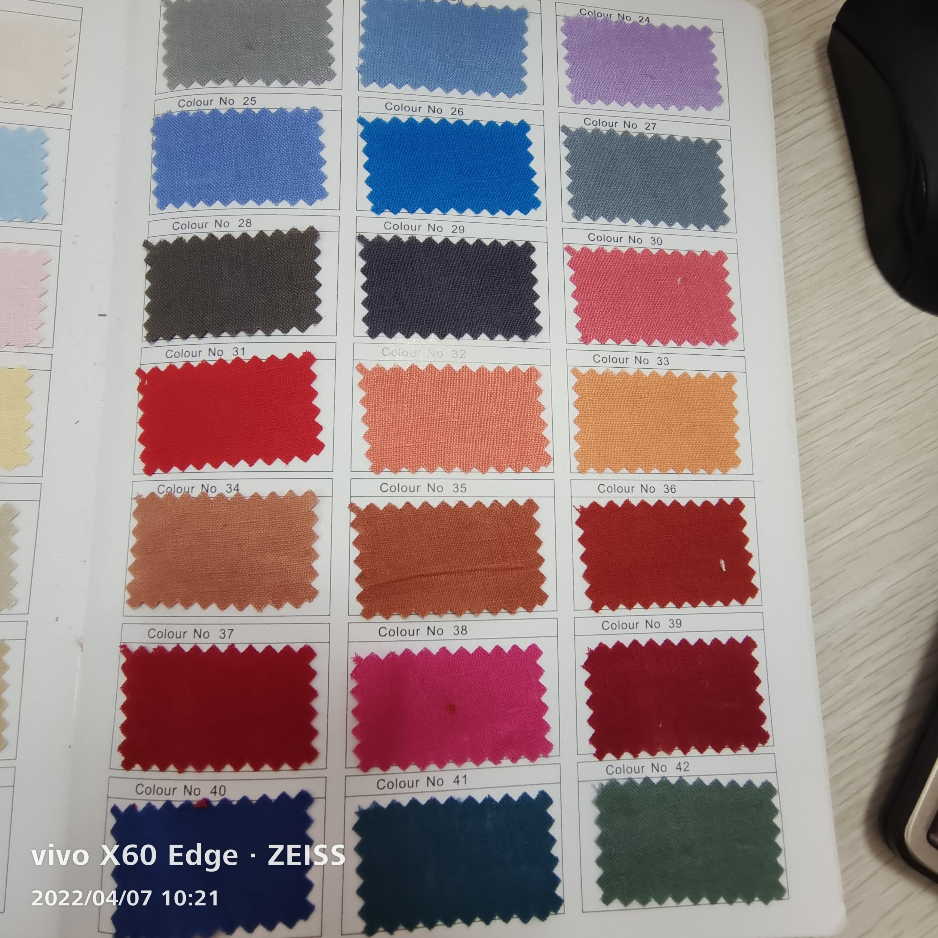 european 100% linen fabric
