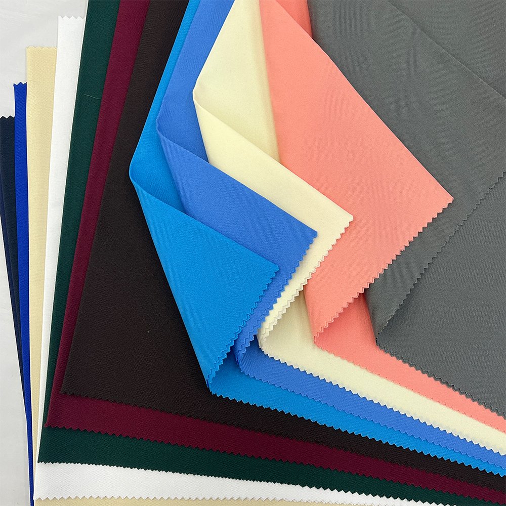 Hangzhou Fabric Manufacturer 250g Polyester Fabric Mini Matt Fabric