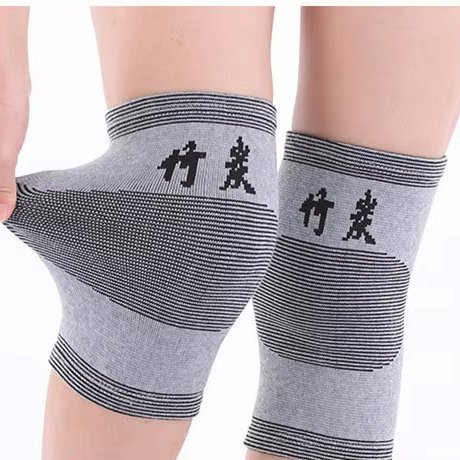 Warm joint protection bamboo charcoal fiber knee pads