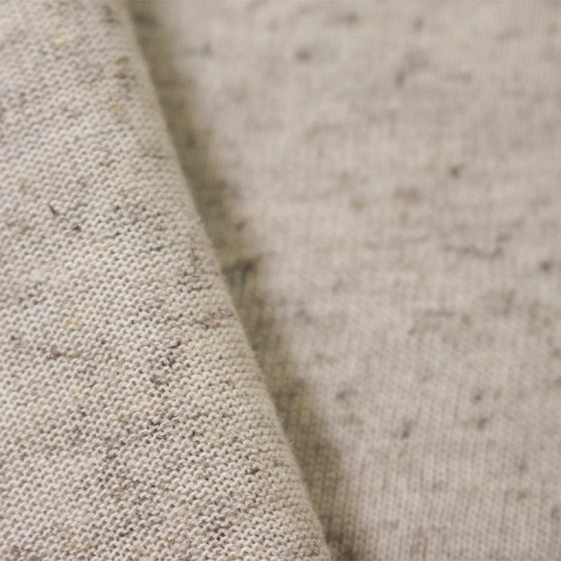 Lightweight Greige 70% bamboo 30% Hemp Jersey Skin-friendly Soft Knitting fabric For Summer T Shirt Garment Clothing