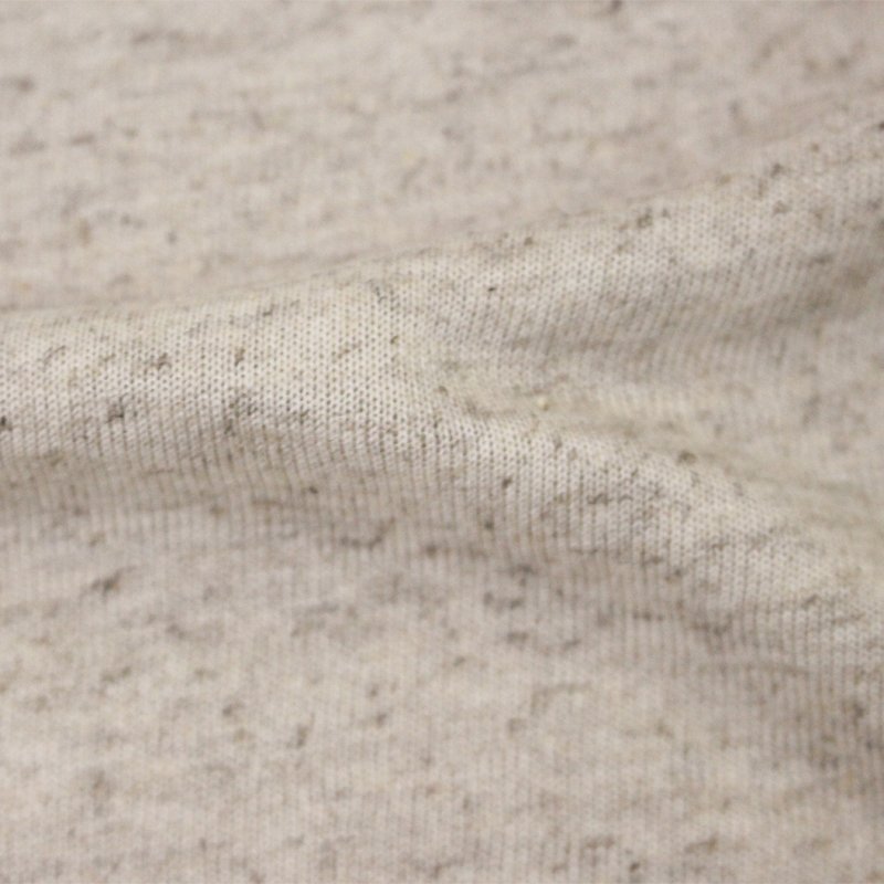 Lightweight Greige 70% bamboo 30% Hemp Jersey Skin-friendly Soft Knitting fabric For Summer T Shirt Garment Clothing