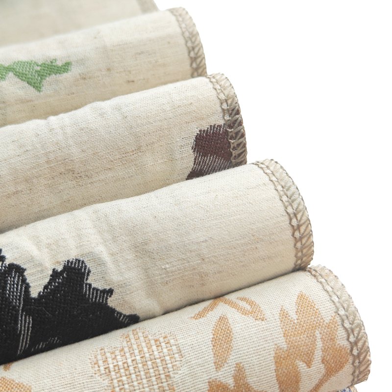 High Quality Plain Cotton and Linen Curtain Fabric for Home Decor Drapery and Textile Material Rolls for Curtains and Sewing