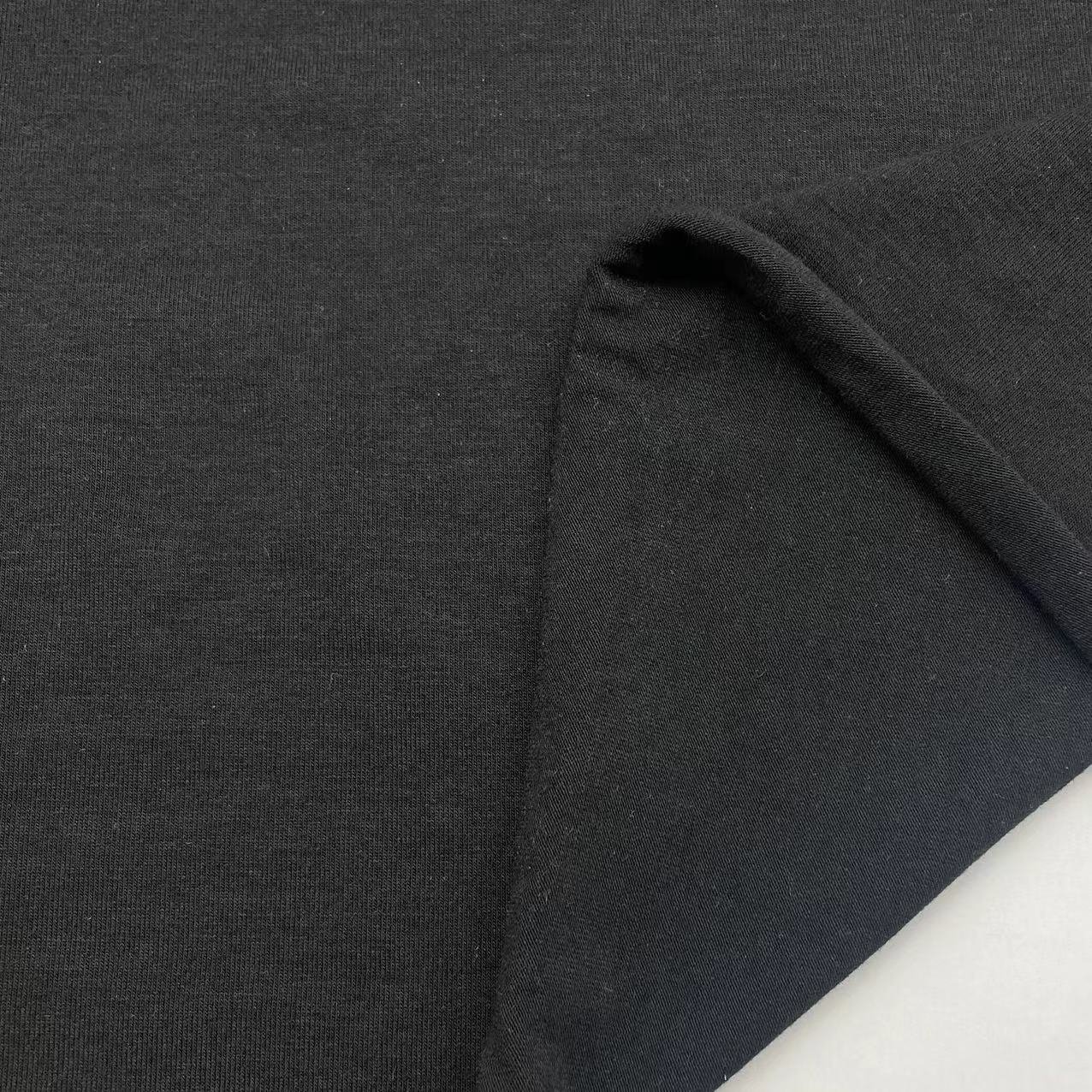 Oeko Tex In Stock Breathable Knitted 230Gsm 65% Bamboo 28% Organic Cotton 7% Spandex Single Jersey Fabric For Baby Clothing