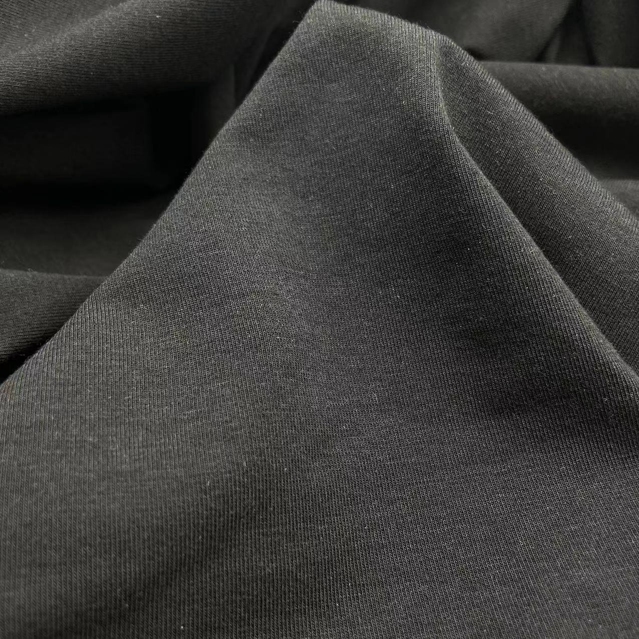 Oeko Tex In Stock Breathable Knitted 230Gsm 65% Bamboo 28% Organic Cotton 7% Spandex Single Jersey Fabric For Baby Clothing