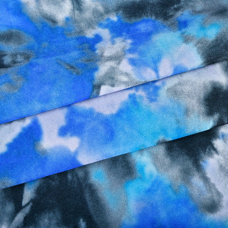 OEM Design 85% Polyester 15% Spandex Solid 220gsm Knitted Fabrics