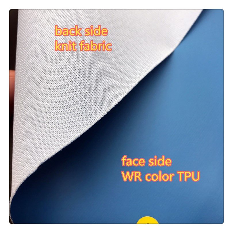 2023 new 100% polyester knitted+TPU fabric &textile&Reversible cloth