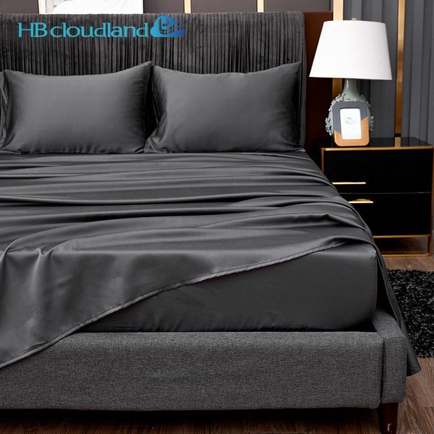Cloudland King Size Cooling Bamboo Pillows Sheets Cooling Bamboo King Size Sheet Set Breathable Bamboo