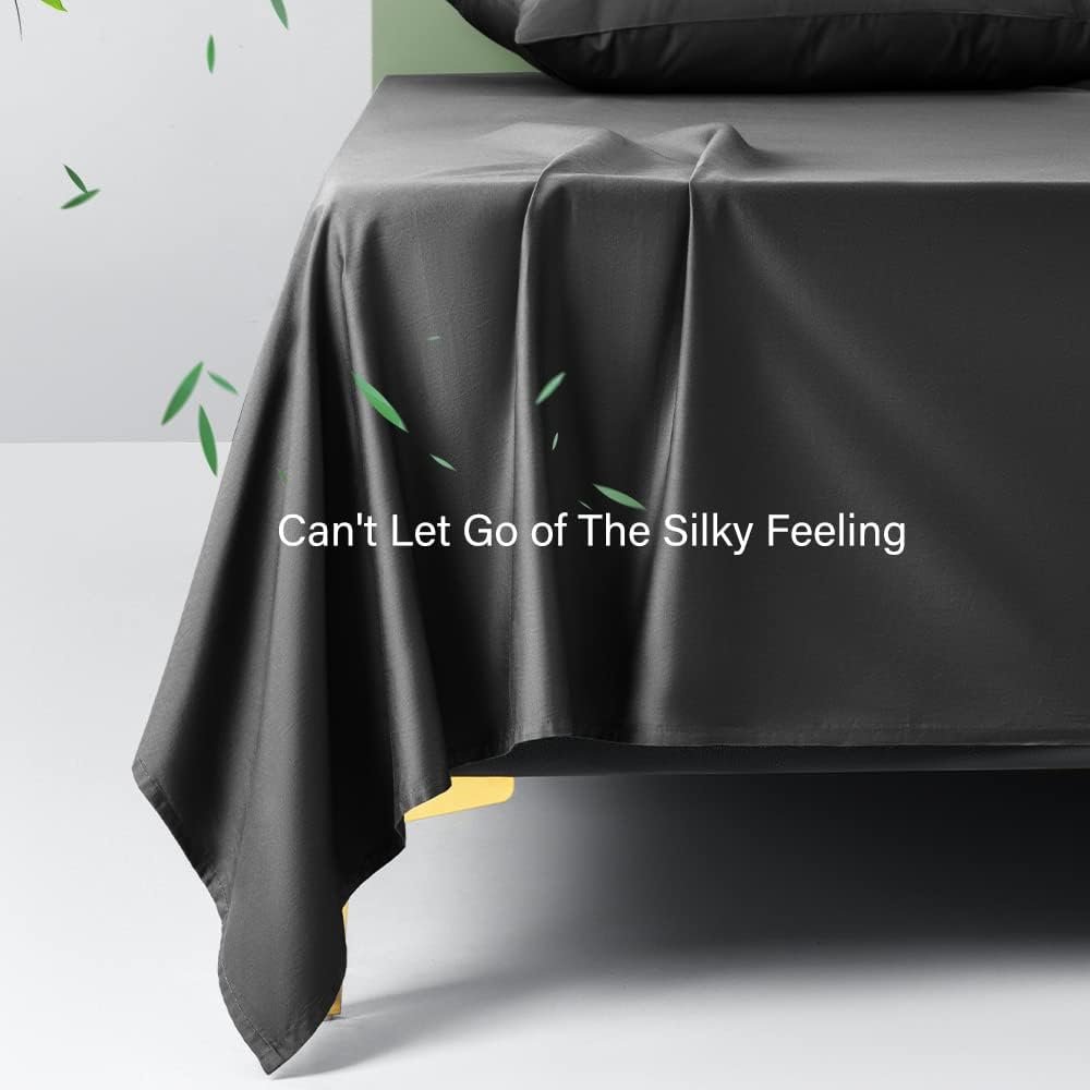 Cloudland King Size Cooling Bamboo Pillows Sheets Cooling Bamboo King Size Sheet Set Breathable Bamboo