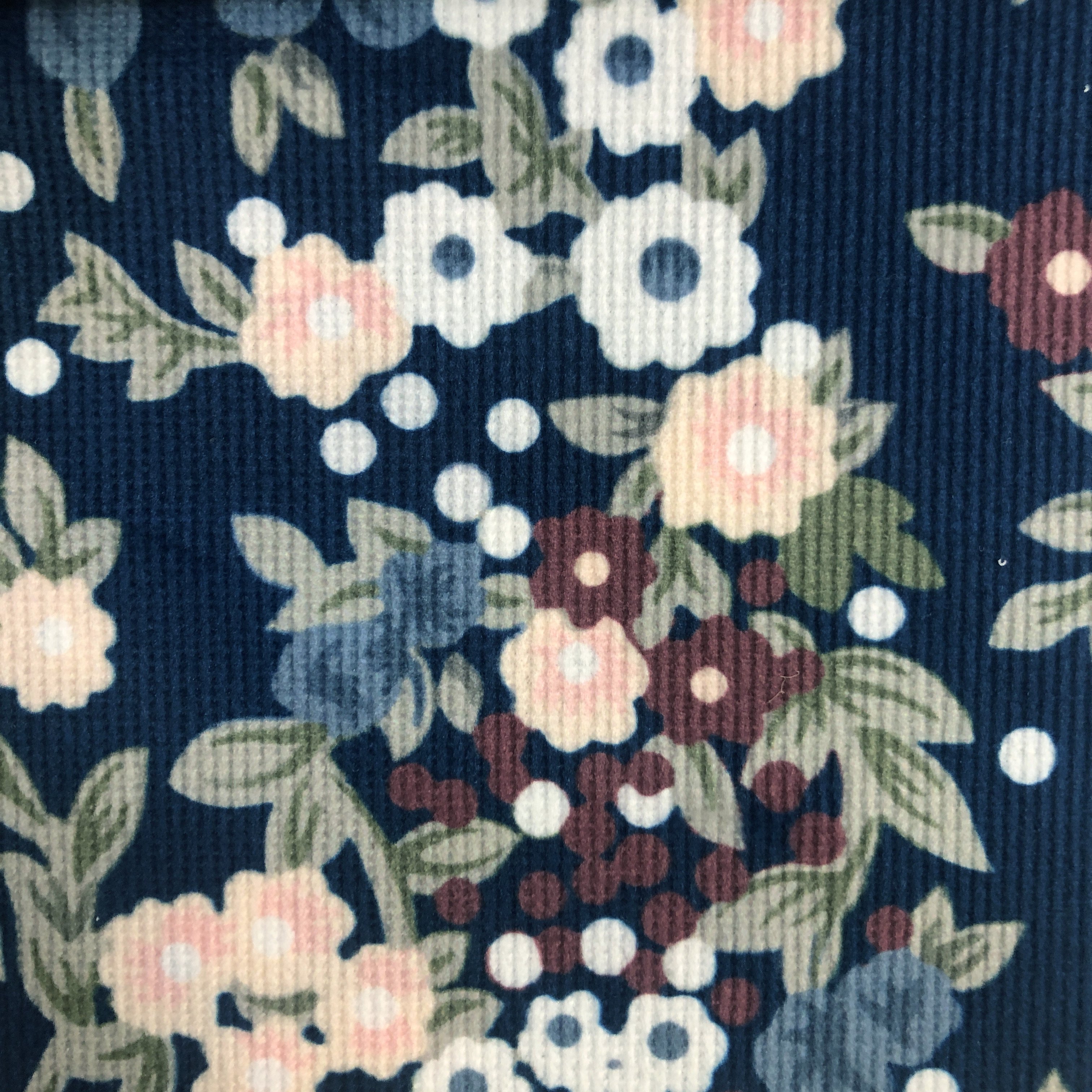 Fashion print Digital Printed Corduroy Fabric 200GSM polyester fabric for dress