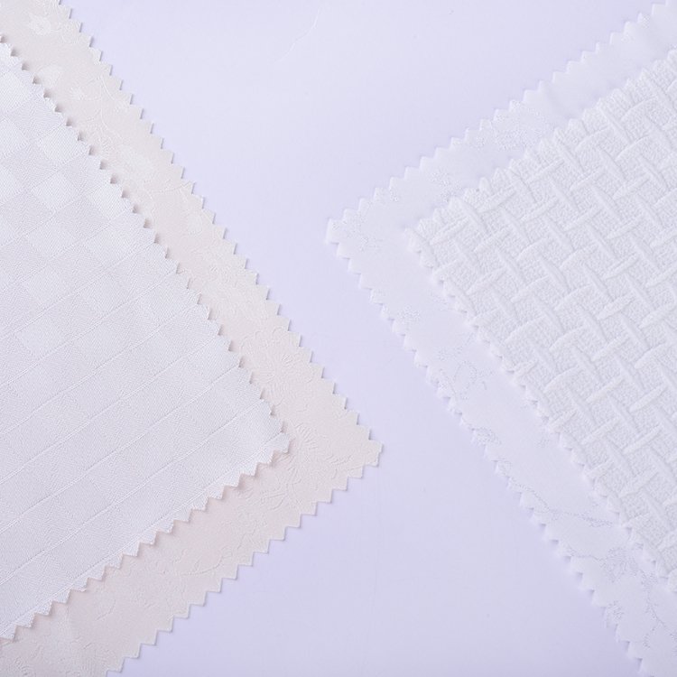 Custom Design 148cm 130gsm Woven 95% Polyester 5% Spandex Jacquard Fabrics