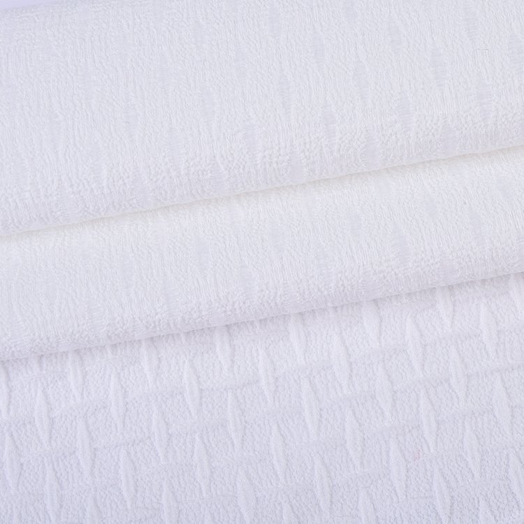 Custom Design 148cm 130gsm Woven 95% Polyester 5% Spandex Jacquard Fabrics